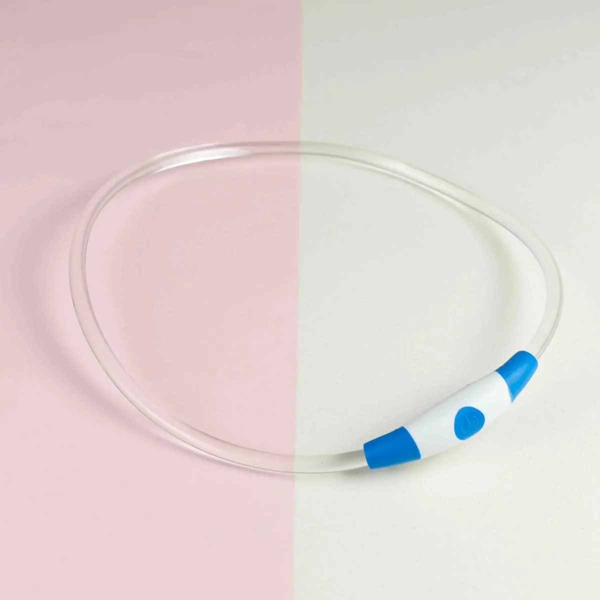 Collar LED Ajustable Flexible Para Perros Y Gatos USB 30 Cm