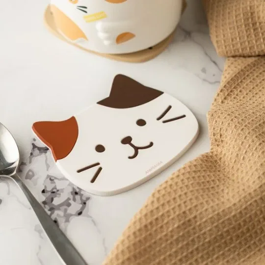 Posavasos Expresión Cara Gatito Gato 10 Cm